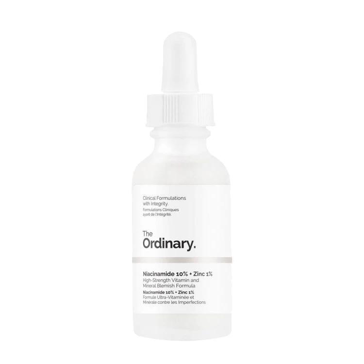 سرم پوستی نیاسینامید اوردینری مدل 1% Niacinamide 10% + Zinc 