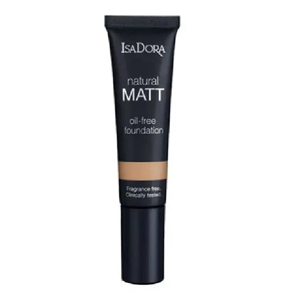 کرم پودر مات ایزادورا مدل Natural Matt 